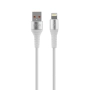 Kabel USB iPhone Lightning 1.2m biały VIDVIE CB4009 2.4A